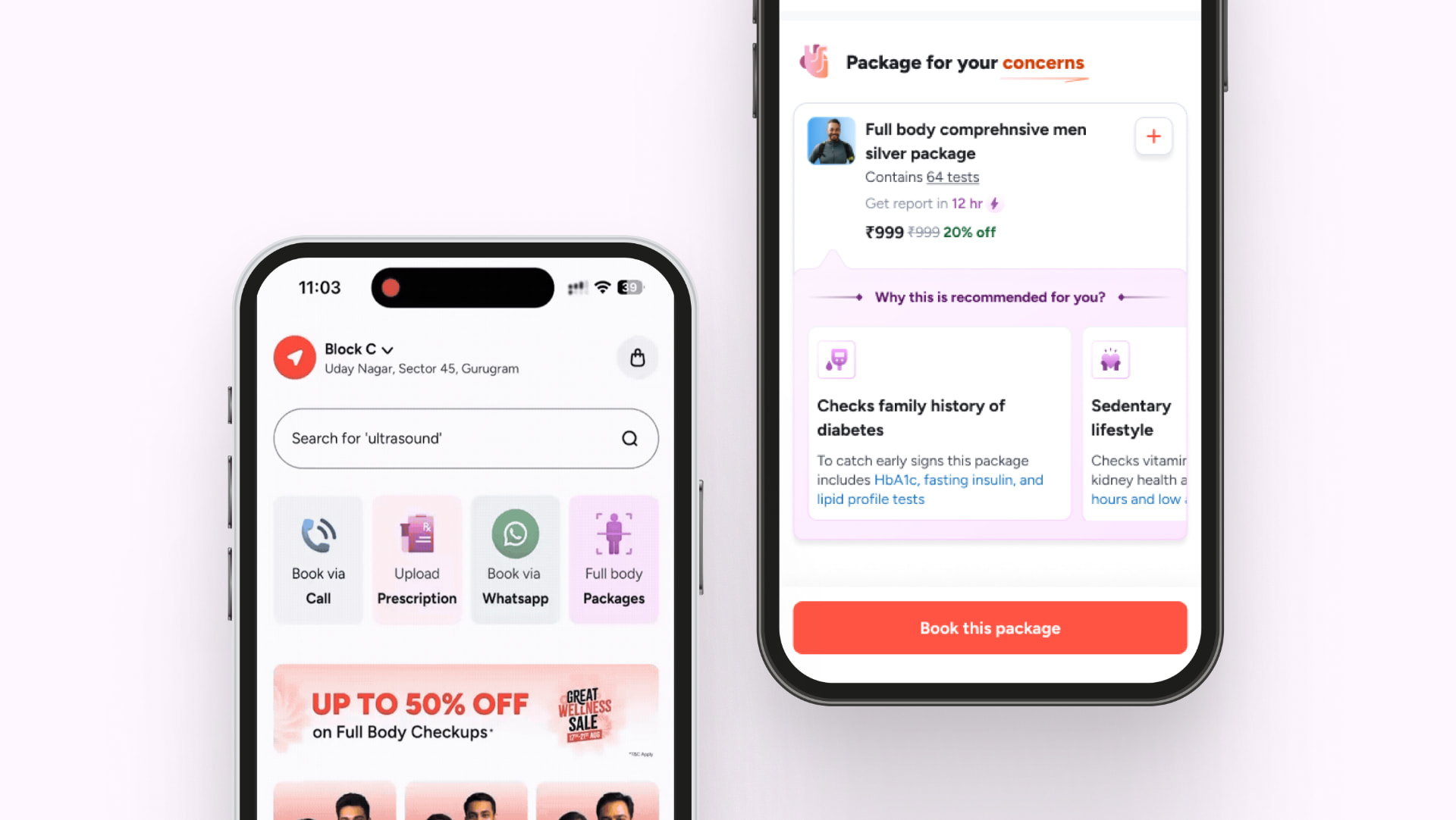 Package discovery result - guided search and explainable recommendations