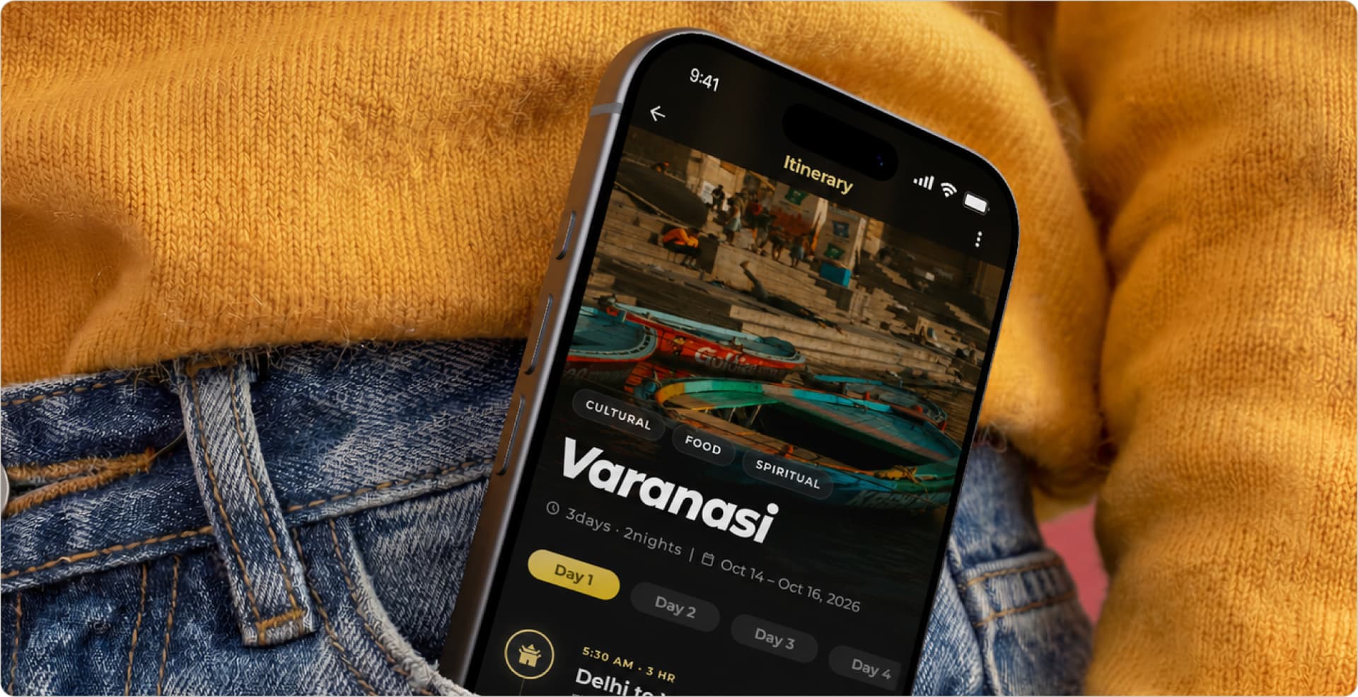 Tint travel operating system - trip planning, bookings and live travel companion in one connected mobile experience.